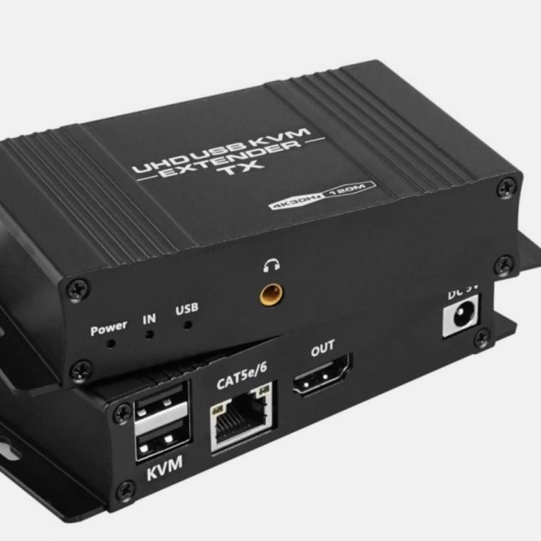 USB리피터 키보드 120m 연결 HDMI 리피터 연장 4K 마우스