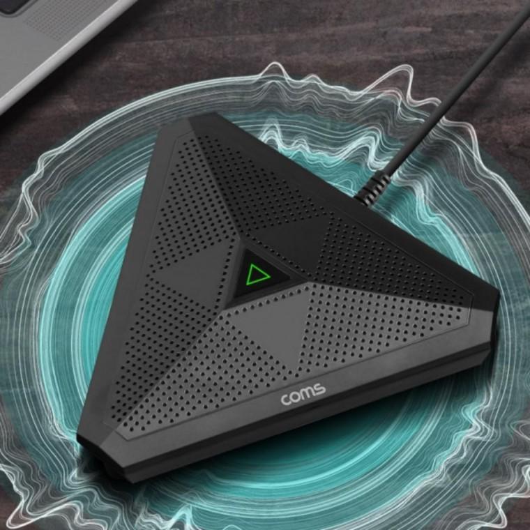 회의용마이크시스템 컨퍼런스 콘덴서 회의용 USB 전방향 마이크 삼각