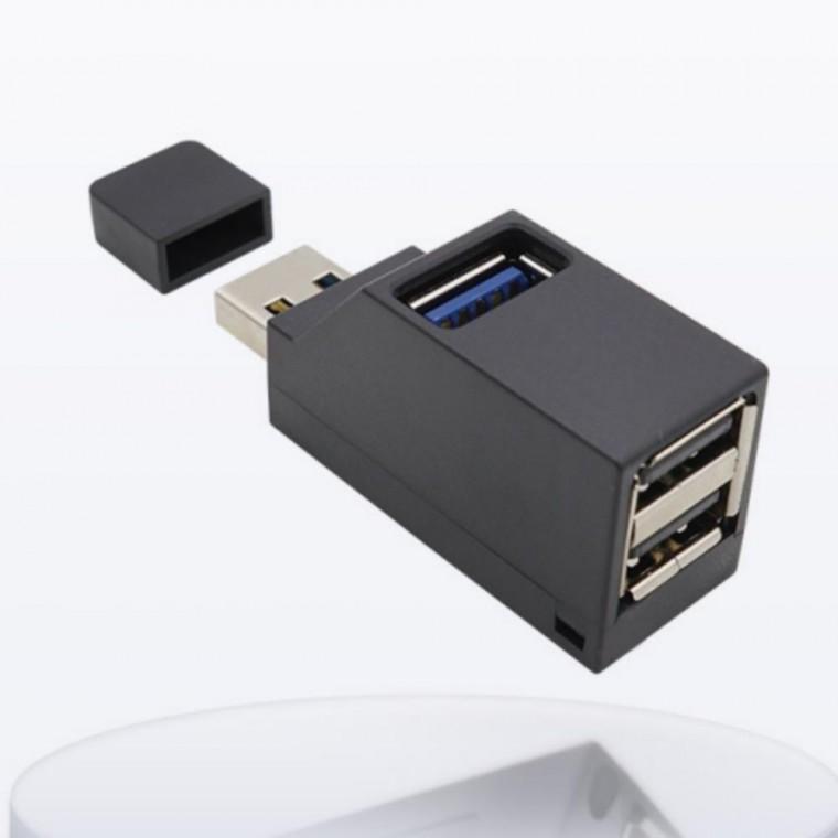전선 만능 고속 허브 USB 3.0 노트북 3포트 멀티