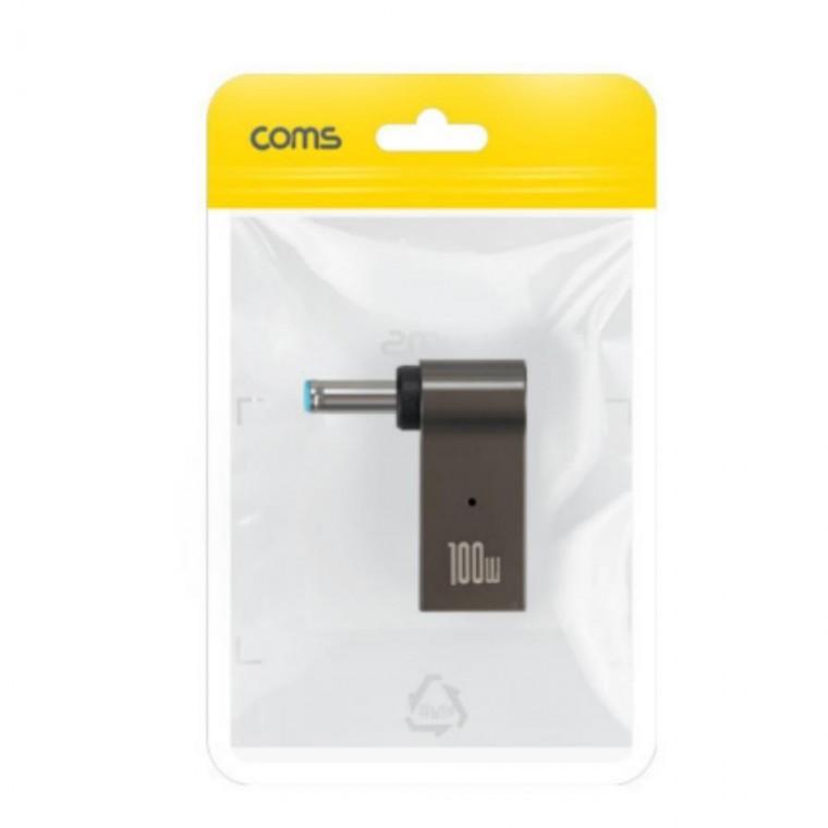전선 휴대용 노트북 꺾임 C타입 전원 변환 USB 젠더