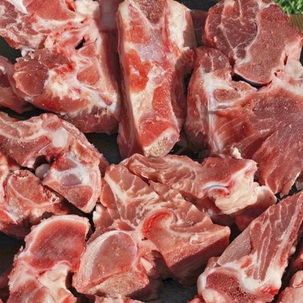 국내산 돼지 등뼈 6kg