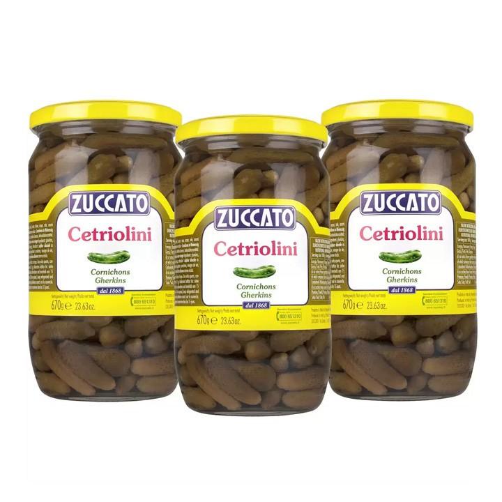 쥬카토 코니숑 오이피클 670g x 3