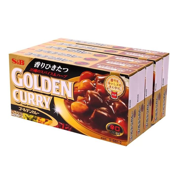 S&B 골든카레 (매운맛) 198g x 5