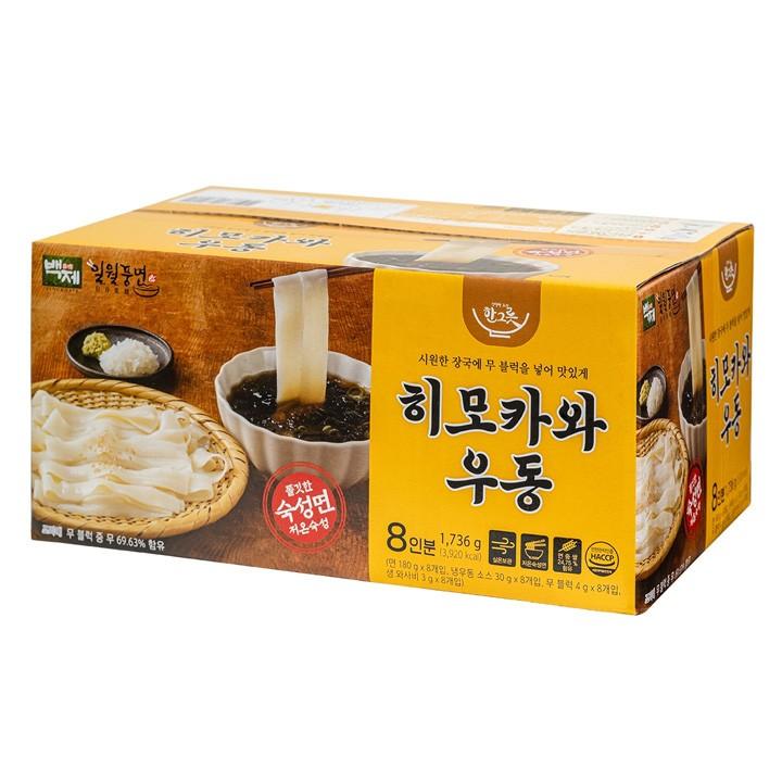 백제 히모카와 우동 217g x 8 x 2