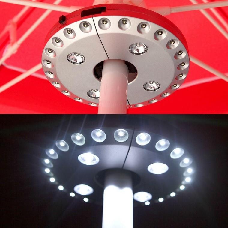 LED 파라솔등 28구 랜턴 캠핑 조명 야외용 랜턴걸이형 조명등