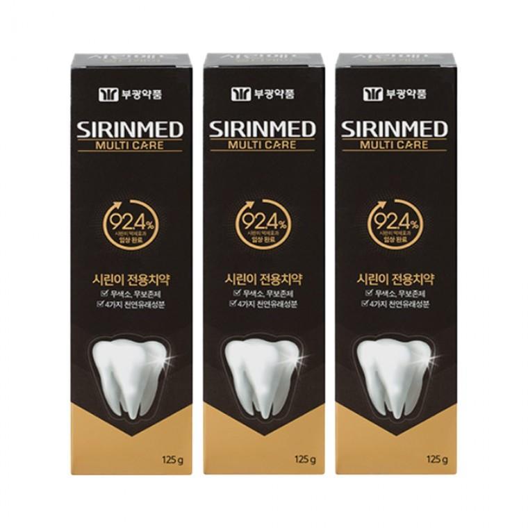 부광약품 시린메드 멀티케어 치약 125g x 3개
