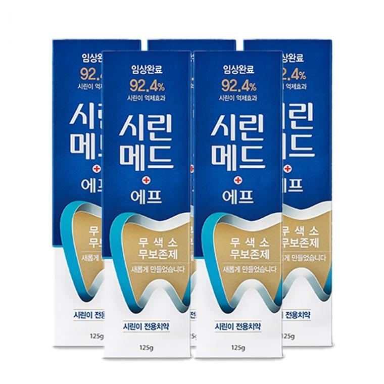 부광약품 시린메드 에프 치약 125g x 5개