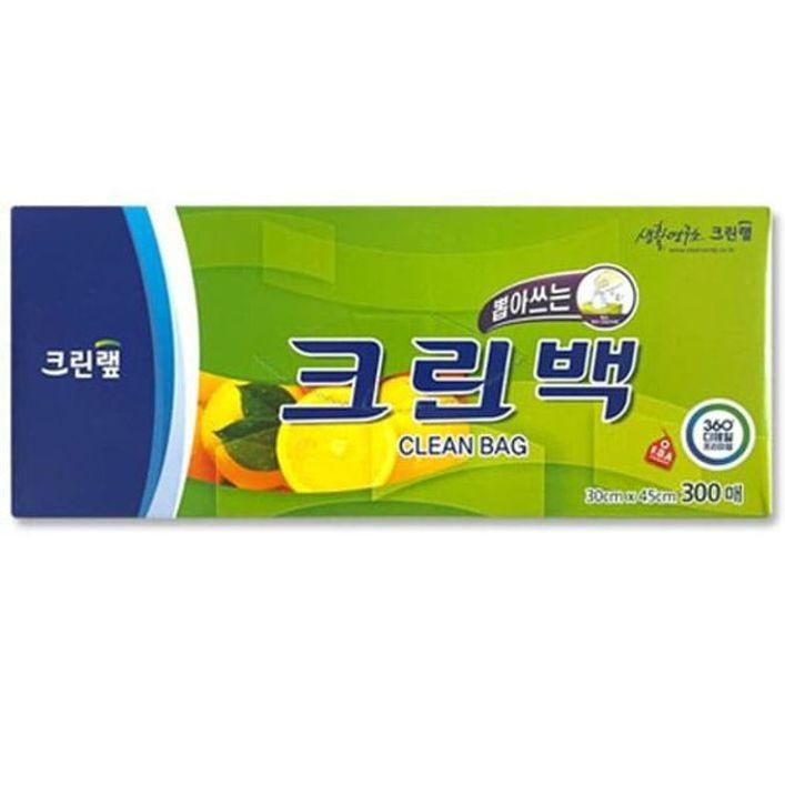 크린랩 크린백 위생백 비닐 봉투 비닐팩 30x45 300매
