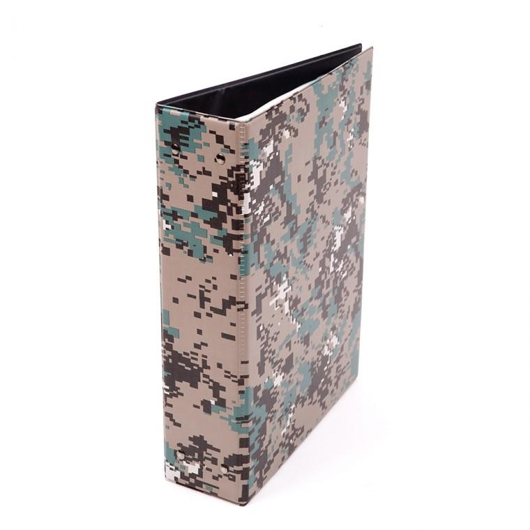 문화 군용 자료집 7cm 100P A4 디지털무늬 M670-72 250x310x75mm
