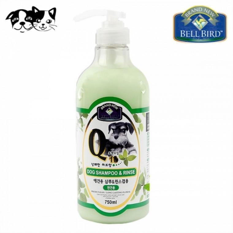 뉴벨버드 큐텐허브 샴푸 린스 750ml (강아지 겸용샴푸)
