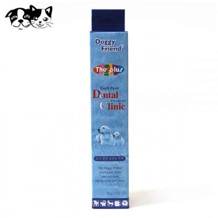 도기프렌드 덴탈크리닉 치약 80g (강아지 치약)