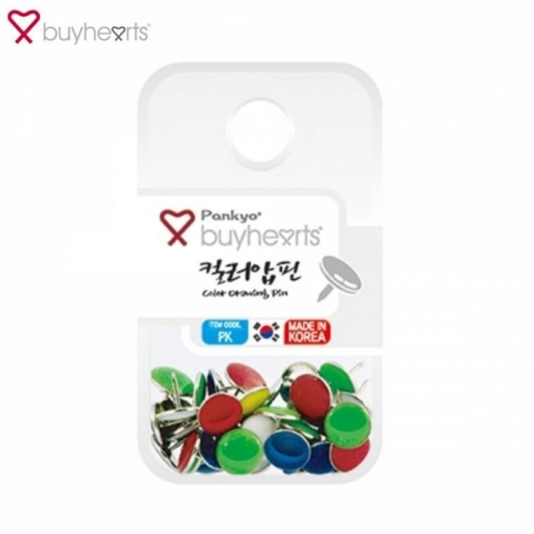 바이하츠 2000 압핀 (컬러) (PK)