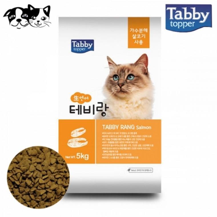테비 테비랑 생연어 5kg (고양이 사료)