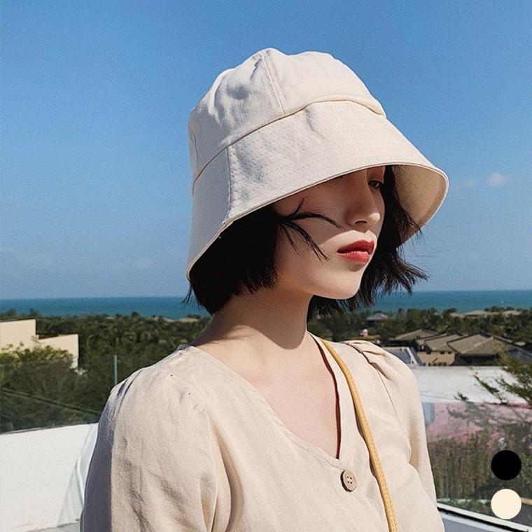 버킷햇 루즈핏 벙거지모자 모자 무지 벙거지 모두팜