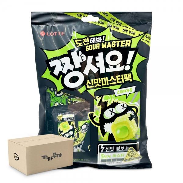 롯데 짱셔요 신맛 마스터팩 스위티 자몽 151g (1박스-12팩)