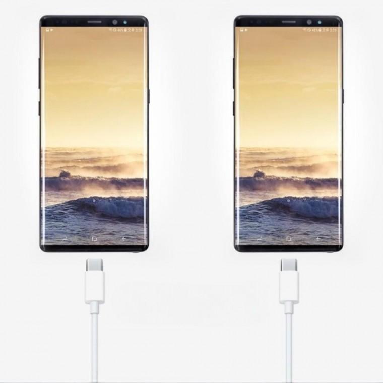 데이터 케이블 C타입 전용 1m 2m 영화 자료 정보 공유 케이블