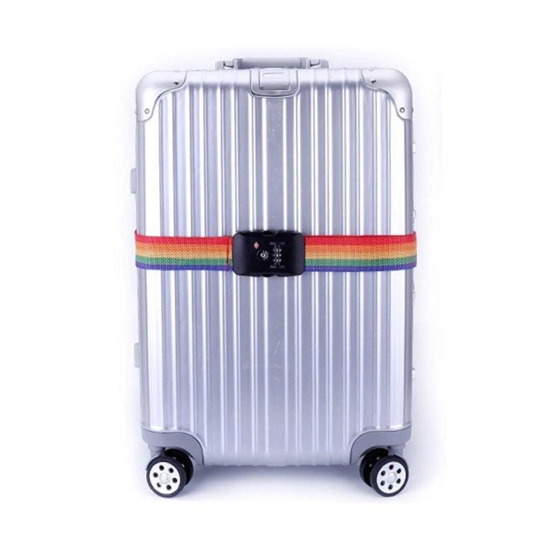 캐리어벨트 잠금 일자 캐리어 벨트 스트랩 TSA 모두팜