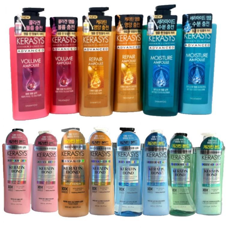 애경 케라시스 리페어 모이스춰 퓨리파잉 볼륨 샴푸 린스600ml