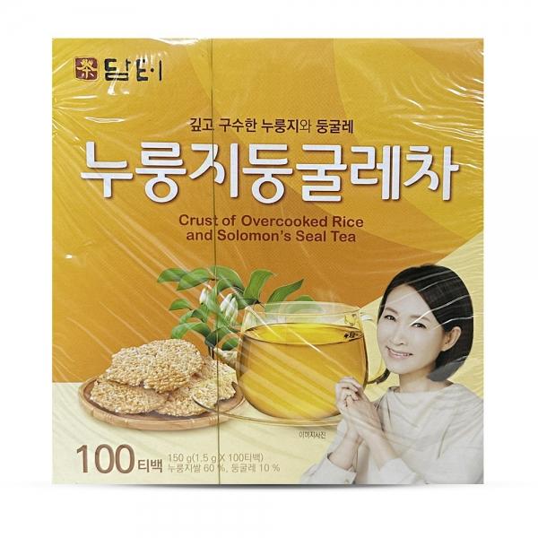 담터 깊고 구수한 누룽지 둥굴레차 100T