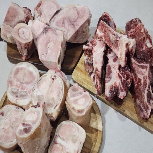 한우 사골 우족 보신 세트 12kg
