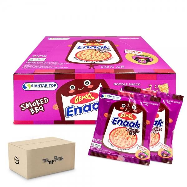 게메즈 에낙 스모크 바베큐 420g(14gx30개) (1박스-6통)라면땅