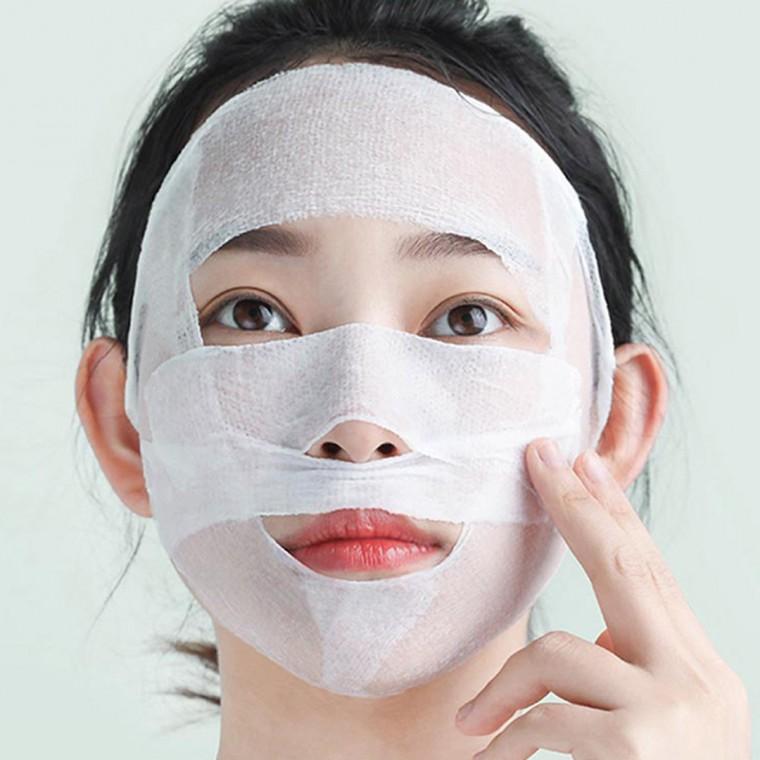 늘어나는 일회용 화장솜 얇은 해면 거즈 머미팩 닥토 패드 스트레치 토너팩 마스크팩 화장솜