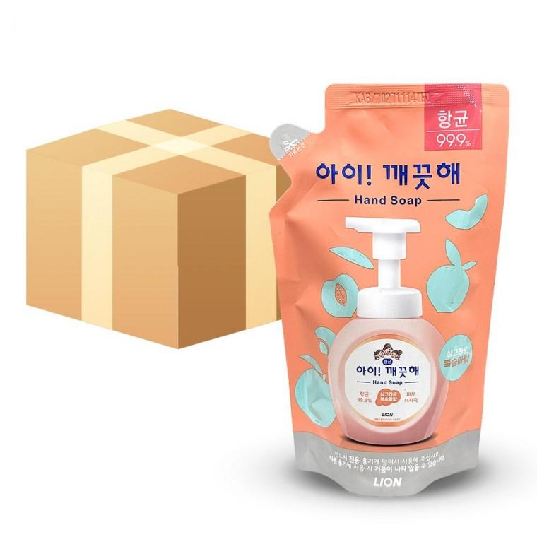 아이깨끗해 복숭아 핸드워시 리필 200ml 24개