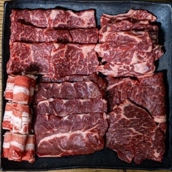 소고기 세트 1.2kg 살치살 갈비살 부채살 등심 우삼겹