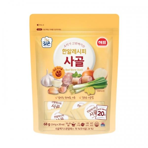 사조해표 한알레시피 사골 68g X 4개