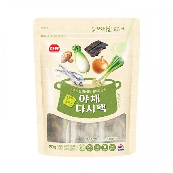 사조해표 야채 다시팩 150g X 2개