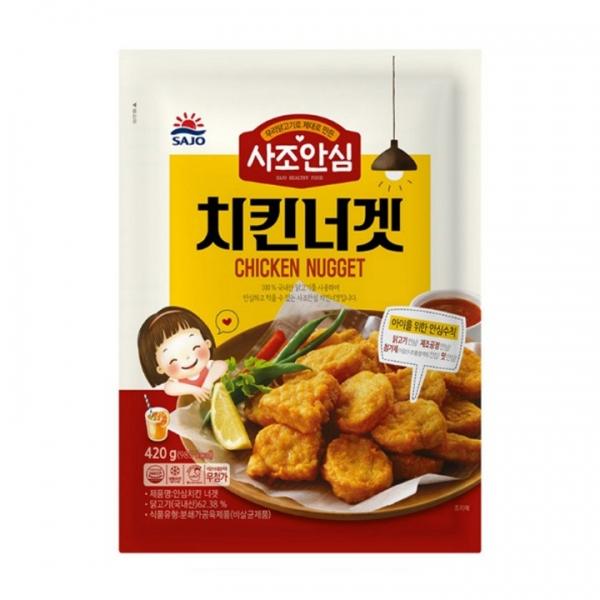 사조 안심 치킨너겟 420g X 2개(냉동)