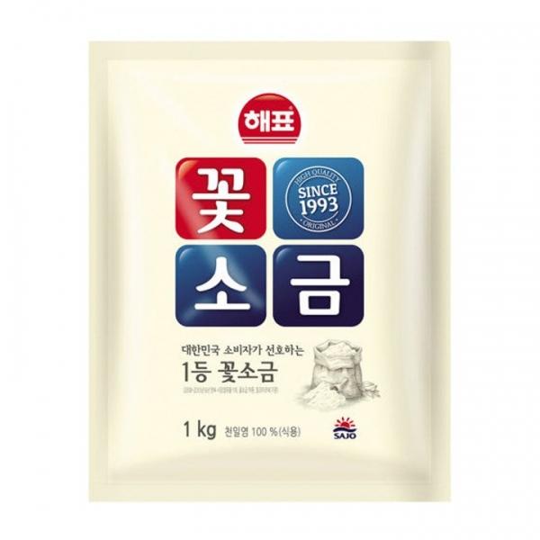 사조해표 꽃소금 1kg X 5개