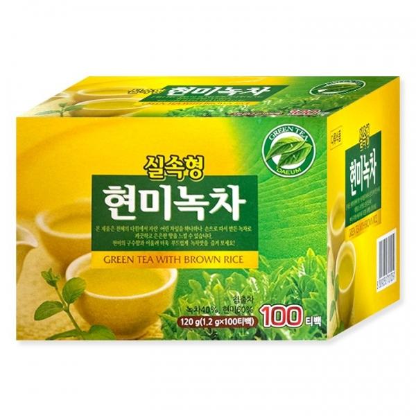 다음 현미녹차 100티백