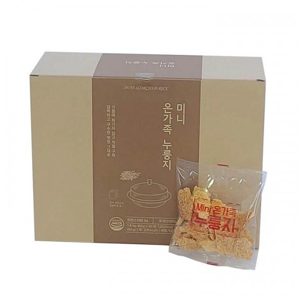 온가족 누룽지 미니 60g x 30