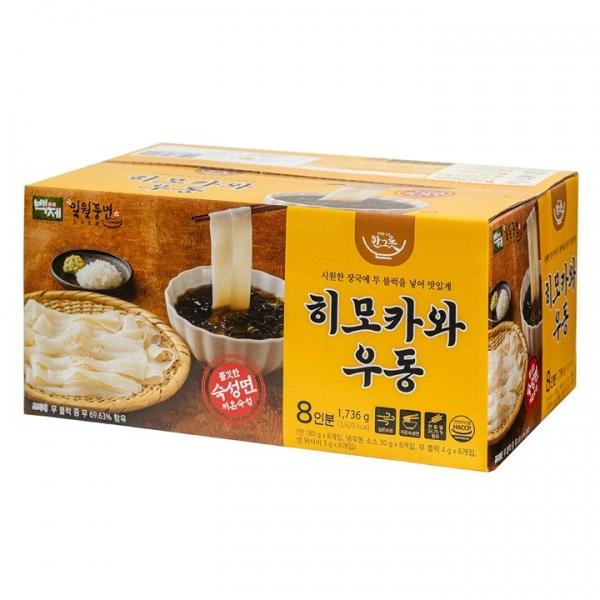백제 히모카와 우동 217g x 8 x 2