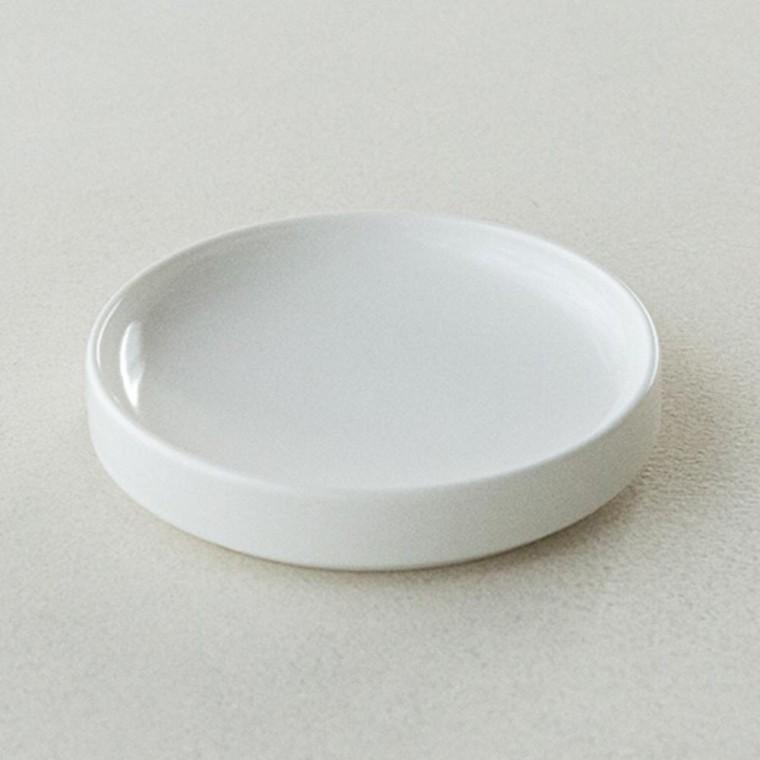 이천도자기 효백자 돔접시 소 15cm 식기 그릇 플레이트 대접시
