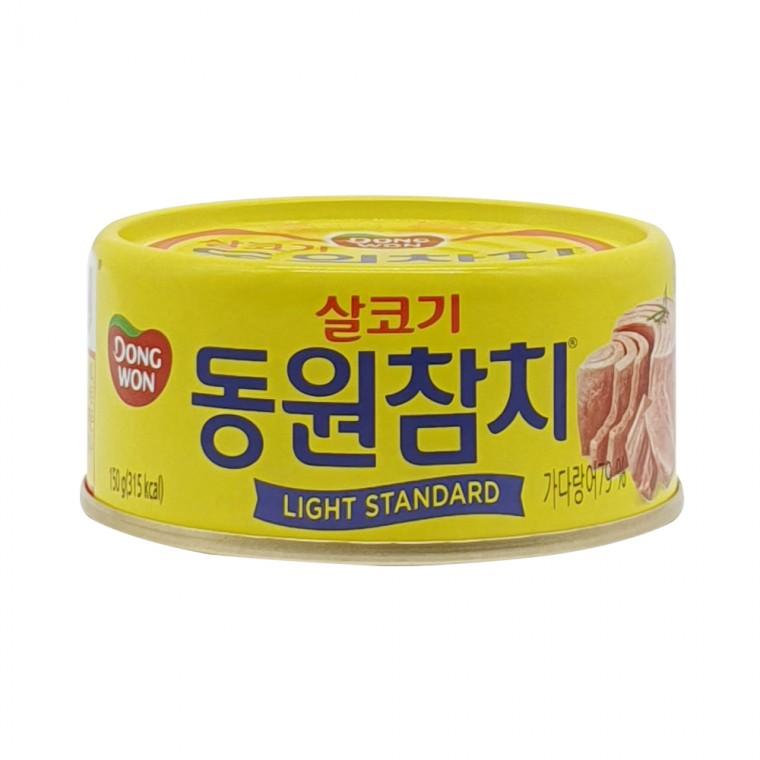 동원참치 라이트스텐다드 150g DHA 살코기 원터치 통조림 참치캔