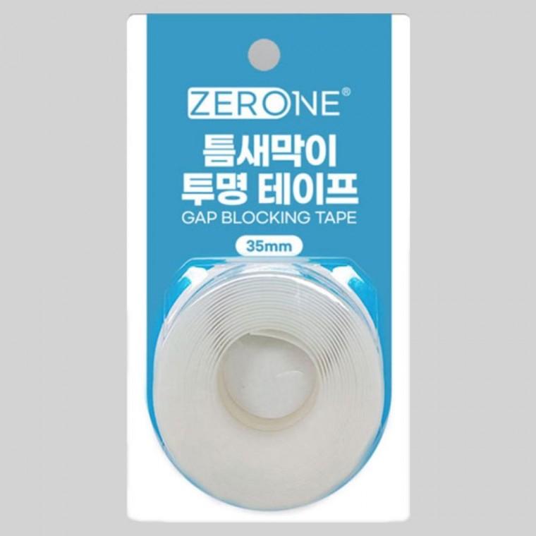 투명 틈새막이 방풍테이프(35mm) 3미터 방문 비닐 풍지 막이