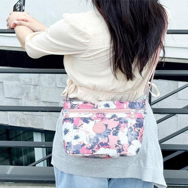 크로스백 여성크로스백 아트패턴 데일리 나일론가방 여성