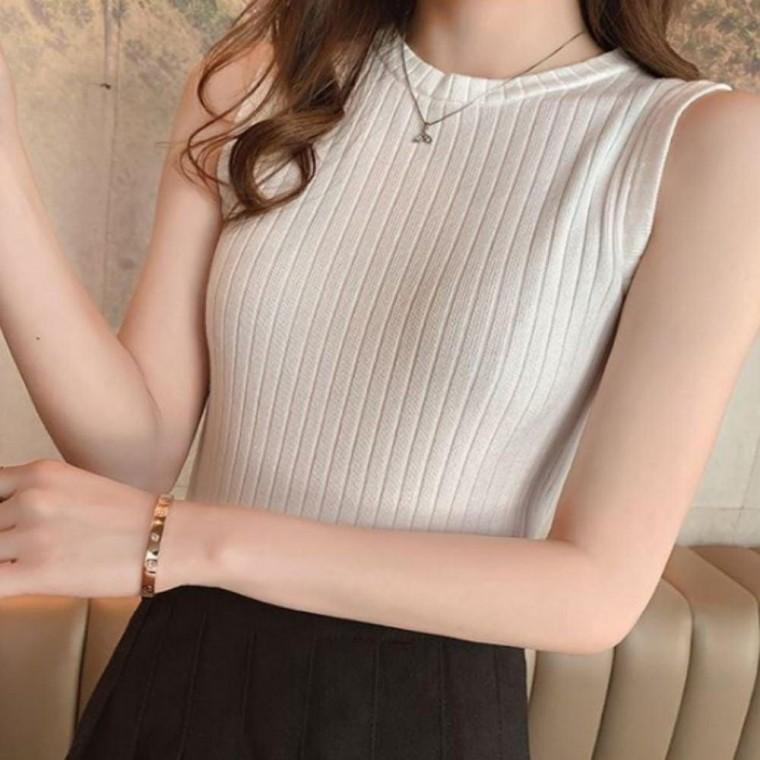 페미닌룩 5컬러 여성 데일리룩 민소매 데일리 이너
