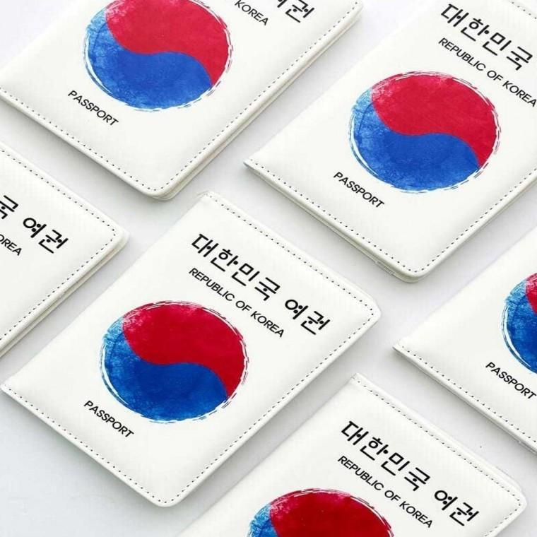 여권커버 외국인선물 안티스키밍 태극기 여권케이스 여권지갑