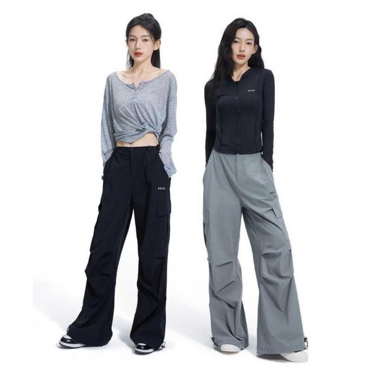 스팬츠 와이드 카고바지 편한바지 2컬러 여성 모두팜