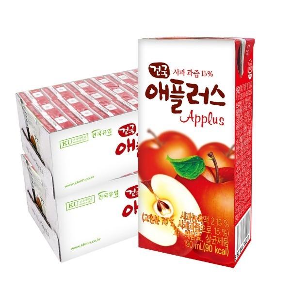 건국 러스 190ml 48팩 (24팩 2박스)