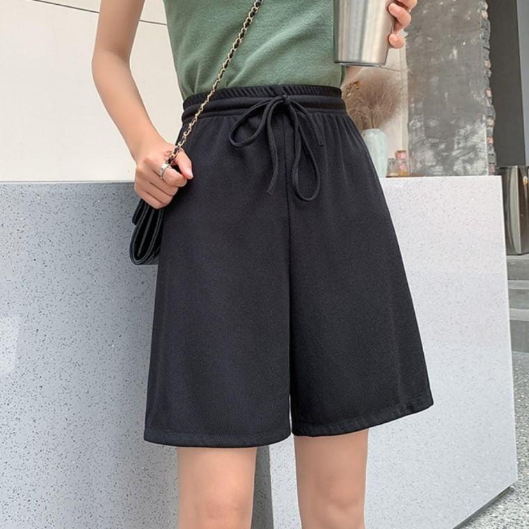 여자반바지 반바지 밴딩 데일리 여름 여자 쿨 차르르