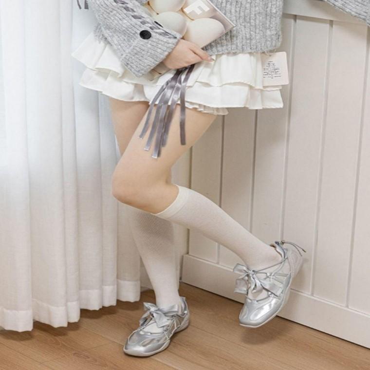 여자니삭스 니삭스 여자 타킹 슬림핏 압박 압박니삭스