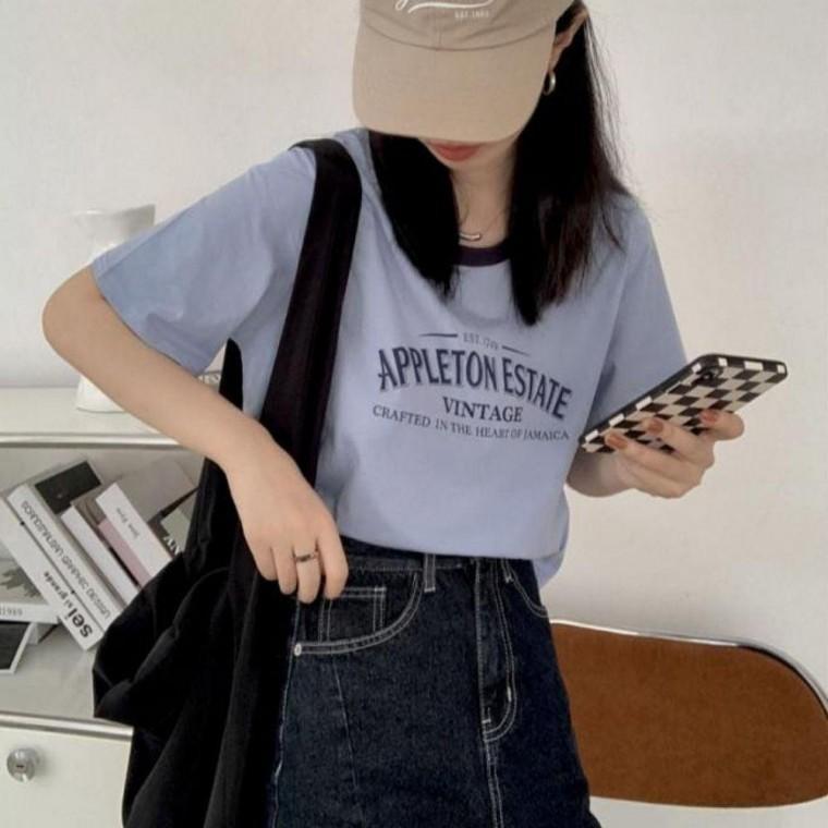 레이스티셔츠 여름 세미크롭 라운드넥 3컬러 여자