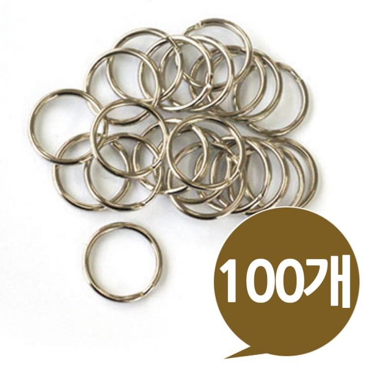 키링 15mm 열쇠고리 부자재 벌크 100P열쇠링 열쇠고리만들기 DIY 연걸고리 열쇠걸이