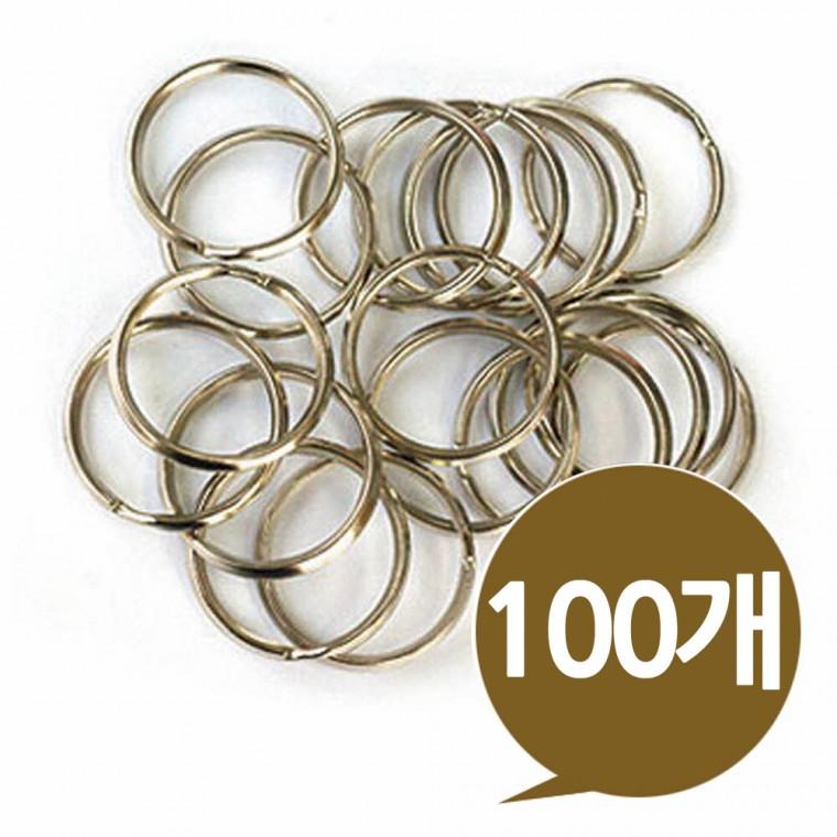 키링 20mm 열쇠고리 부자재 벌크 100P열쇠링 열쇠고리만들기 DIY 연걸고리 열쇠걸이