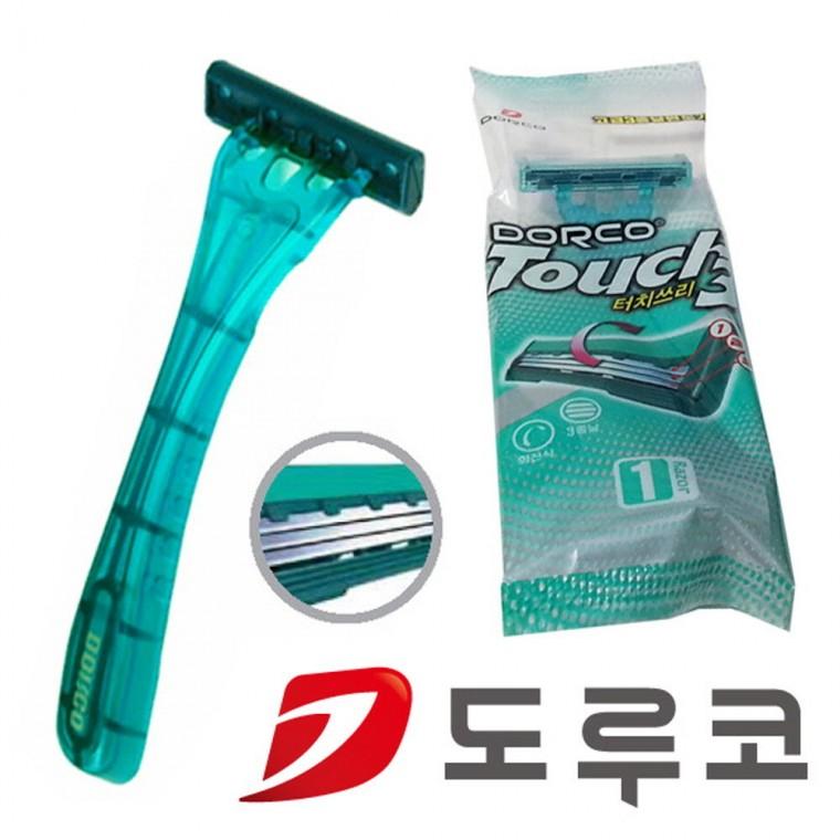 도루코 터치3 TP900 고급 일회용면도기 10P 소박스쉐이브 일회용품 모텔 호텔 여행용