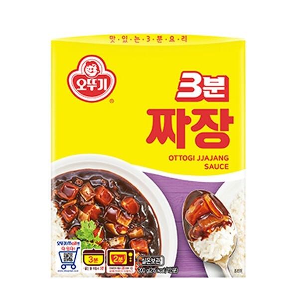 즉석밥 오뚜기 3분 짜장 200g x24개